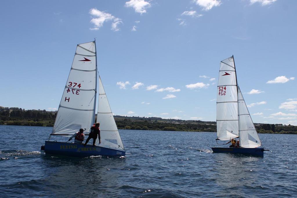 Flying Circus and Trailblazer - Javelin Skiff National Championships 2016 © Yuki Katsushima